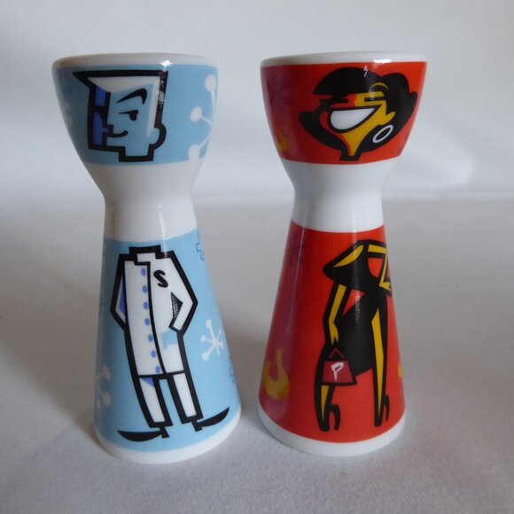 2004 RITZENHOFF MR SALT & MRS PEPPER SHAKER SET (NEW IN BOX) - Picture 2 of 10